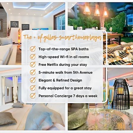 Luxury Duplex -4 Pers- 2Mn Beach&5Th Av, Pool, Gym Playa del Carmen Zewnętrze zdjęcie