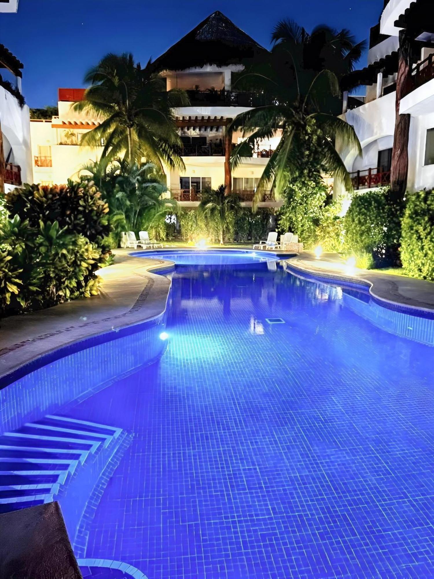 Luxury Duplex -4 Pers- 2Mn Beach&5Th Av, Pool, Gym Playa del Carmen Zewnętrze zdjęcie