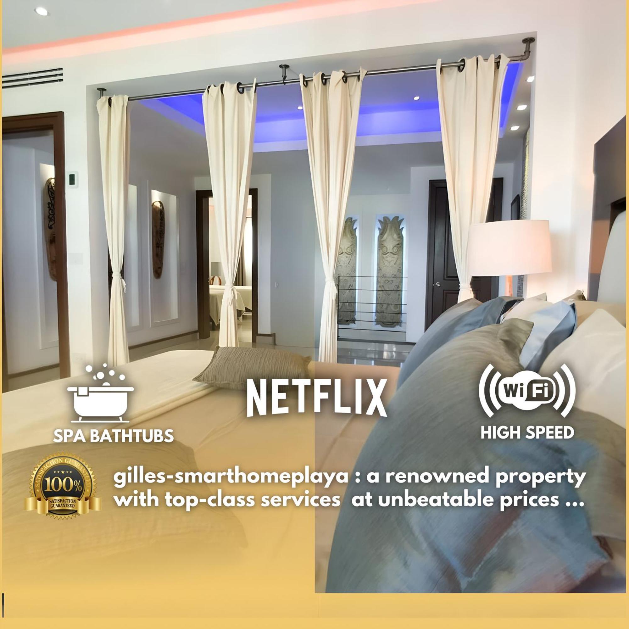 Luxury Duplex -4 Pers- 2Mn Beach&5Th Av, Pool, Gym Playa del Carmen Zewnętrze zdjęcie